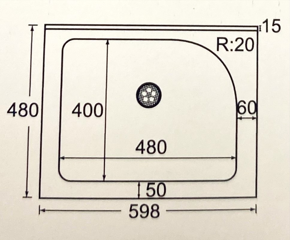 單槽-S600型洗衣槽